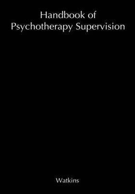 Libro Handbook Of Psychotherapy Supervision - C. Edward W...