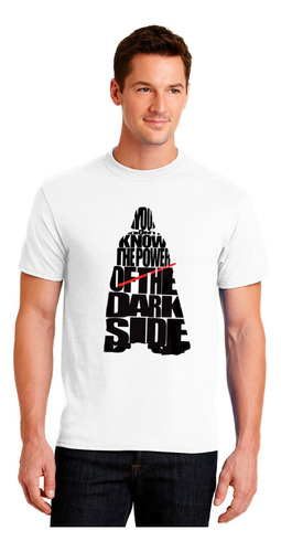 ¡oferta! Polera Manga Corta Unisex Star Wars The Dark Side