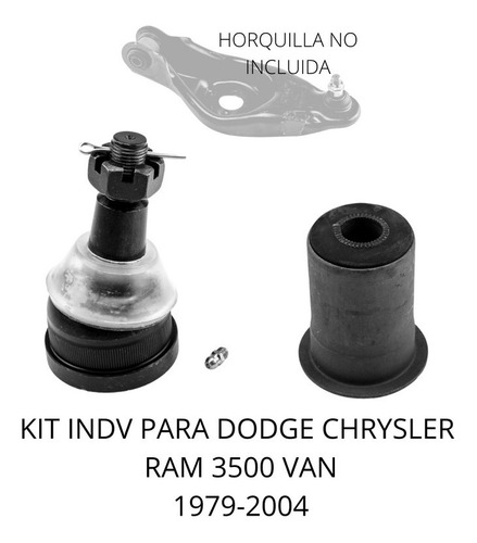 Kit Bujes Y Rotula Para Dodge Chrysler Ram 3500 Van 79-04