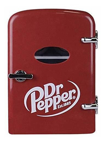 Mini Heladera Portátil De 6 Latas Dr Pepper Bebidas Rem §