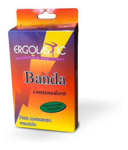 Banda Contenedora Metatarsal Con Oliva De Latex