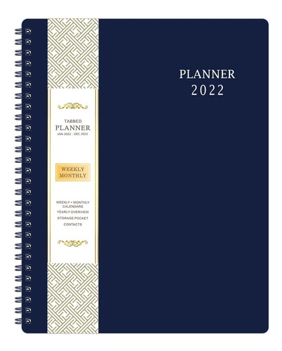 Planificador 2022 - Planificador Semanal Y Mensual 2022, Ene