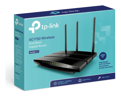 Router Extensor Wifi Archer C7 Banda Dual,giga,vpn Tp-link