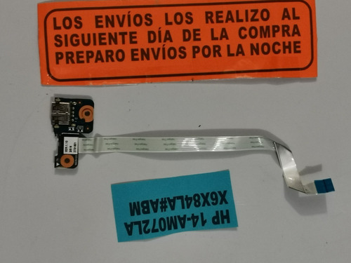 Hp 14 Am072la X6x84la#abm Puerto Usb P Laptop (Usado)