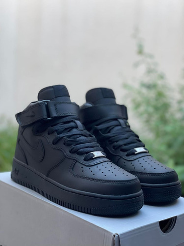 Nike Air Force 1 Mid Black ( 4  Mex )