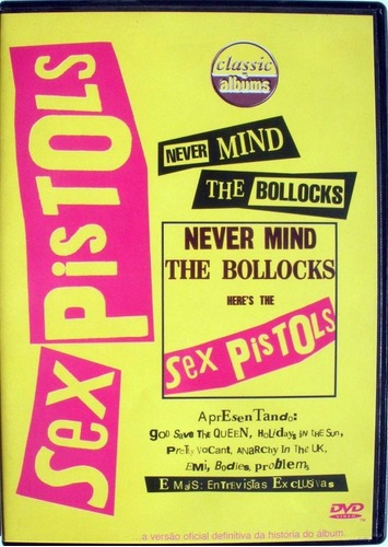 Sex Pistols Nevermind The Bollocks Dvd Nuevo Original 