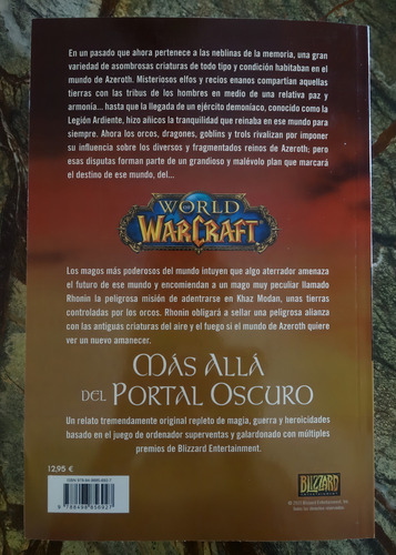 World Of Warcraft Más Allá Del Portal Oscuro - Panini