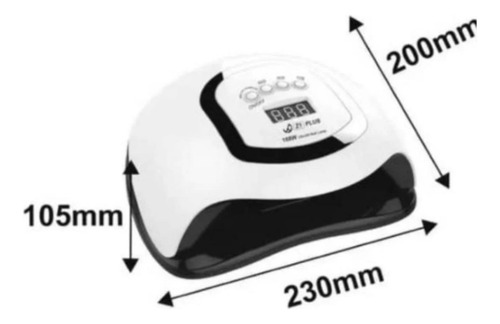Lampara Secadora De Uñas Luz Led Uv De 148w
