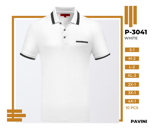 Playeras Pavini  P-2017