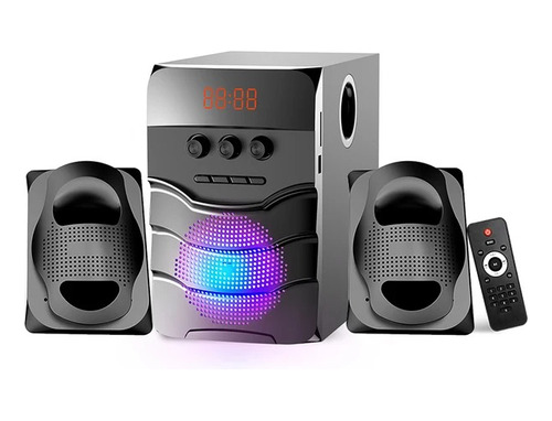 Parlante Halion  Para Pc Subwoofer York 80 Watts Bt/usb