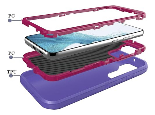 Funda Galaxy S23 Plus Funda S23+ Para Samsung Galaxy S23 Plu