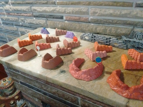 Imagen 7 de 12 de Trincheras Pertrechos Alambres De Pua Soldaditos De Plastico
