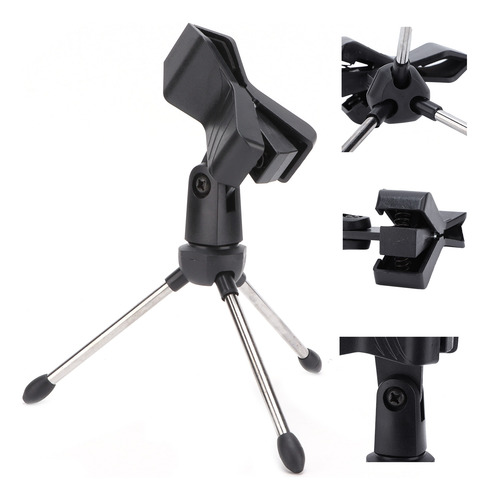 Suporte De Microfone Dobrável Suporte De Microfone De Mesa Â
