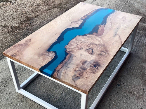 Imagen 3 de 6 de Epoxy Transparente 6kg Rb+, Madera, Pisos, Resina Epoxica