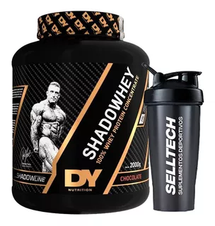 Proteína Dorian Yates Shadow Whey 2kg Chocolate + Shaker