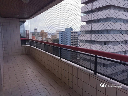 Imagem 3 de 26 de Cobertura Com 3 Dormitórios À Venda, 207 M² Por R$ 1.100.000,00 - Tupi - Praia Grande/sp - Co0004