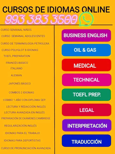 Cursos De Idiomas En Línea Con Terminología Y Pronunciación