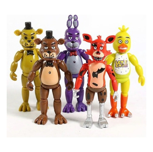 Coleção De Figuras De Five Nights At Freddy's 5