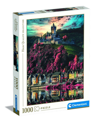 Rompecabezas Castillo Cochem Alemania 1000 Pz Clementoni
