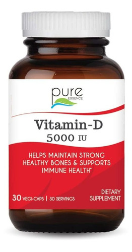 Pure Essence Labs Vitamina D - 5000 Ui De Vitamina D De 100%