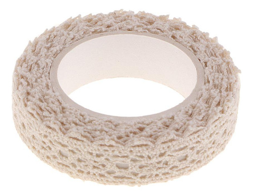 2 X 2 Yardas Hermosa De Encaje Cinta Washi Adornos De Beige