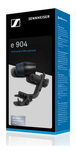 Sennheiser E904 Micrófono Dinámico Cardioide Para Batería
