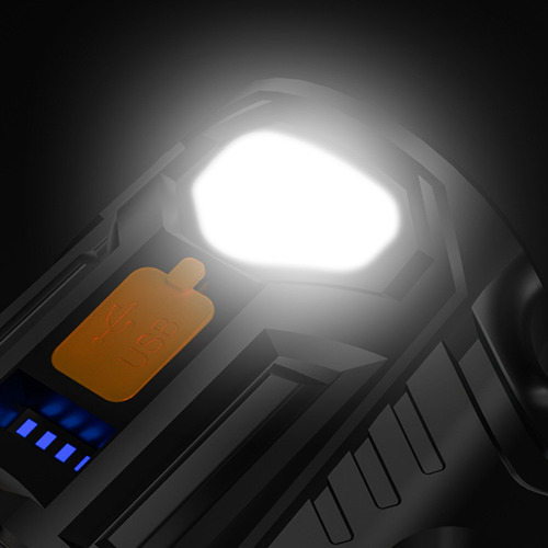 .. Linterna Led Portátil For Exteriores, Luz Potente, Foco