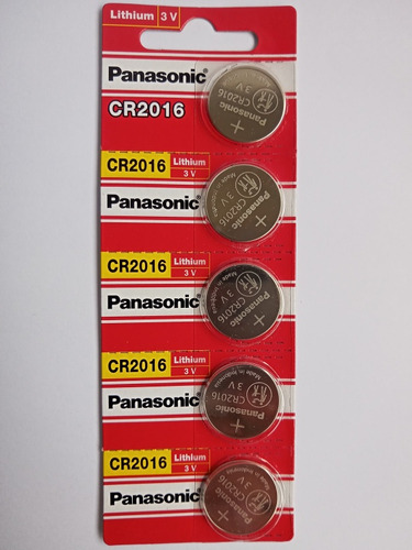 Blister Pila Panasonic Cr2016(lithium)3v Para Reloj De Marca