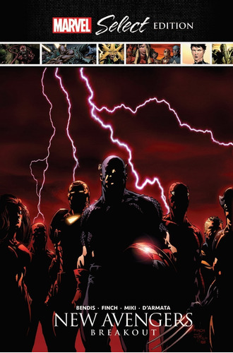 Comic New Avengers Breakout Tapa Dura Marvel Michael Bendis