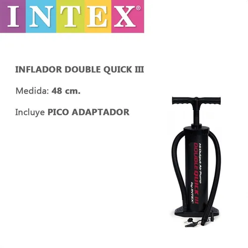 Aro Basquet Inflable Intex Con Pelotas + Inflador Grande