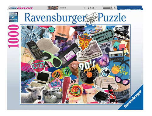 Rompecabezas 1000 Piezas Ravensburger 17388 The 90ties