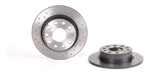 2 Discos De Freno Traseros Seat Altea Xl 2011 1.8l Brembo