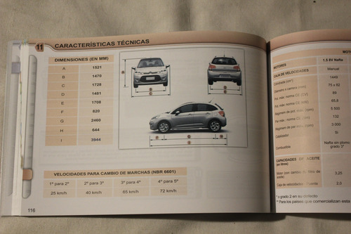 Citroen C 3 Manual De Empleo 2013 (Usado)