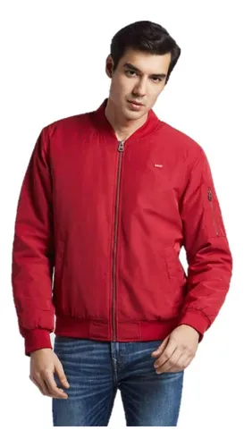 Chamarra roja levis deals