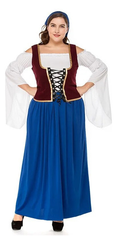 Vestido Plus Costume Para Niña Del Oktoberfest De Alemania