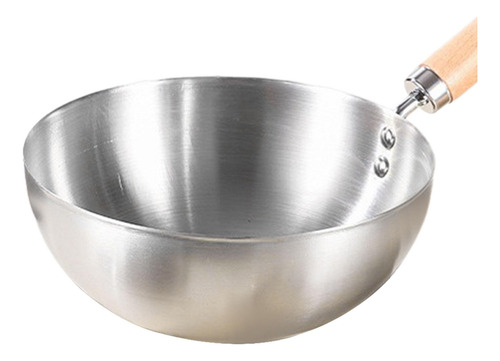 Wok Antiadherente, Cocina De Inducción De Fondo Sin Tapa
