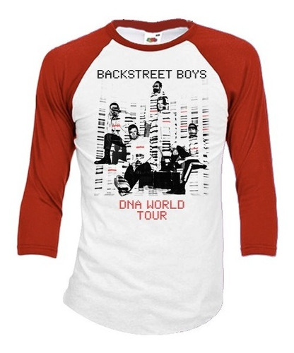 Backstreet Boys Playeras Manga 3/4 Para Hombre Y Mujer C5