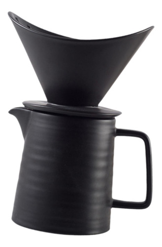 Juego De Cafetera De Vertido, Cerámica, Reutilizable,