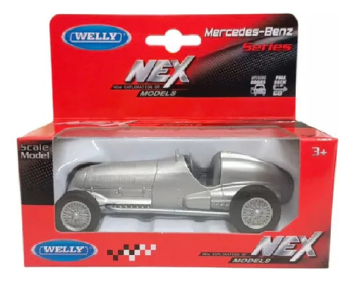 Auto Coleccionable Welly Mercedes Benz W125 1:36 Playking