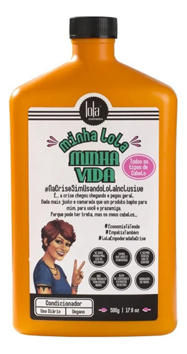 Kit Minha Lola Minha Vida Shampoo E Condicionador 500ml