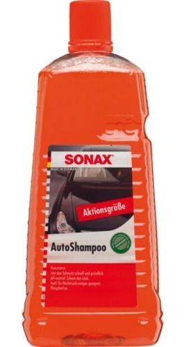 Imagen 1 de 1 de Shampoo Auto Sonax Brillo Concentrado 2litros Ph Neutro