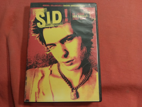 Sid Vicious  - By Those Who Really Knew Them Dvd  - Arg A4