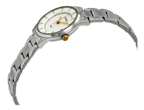 Reloj Citizen 60687 Er0201-56b Mujer Acero Inoxidable Color de la correa Plateado Color del bisel Plateado Color del fondo Blanco