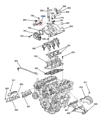 Valvula Evaporadora Canister Cadillac Cts 3.6l V6 2011