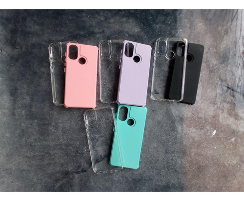 Funda Rainbow Paint Uso Rudo Doble Capa Para Moto Edge 30neo