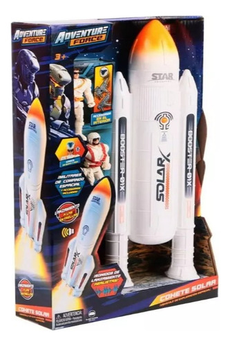 Adventure Force Cohete Solar Con Sonido