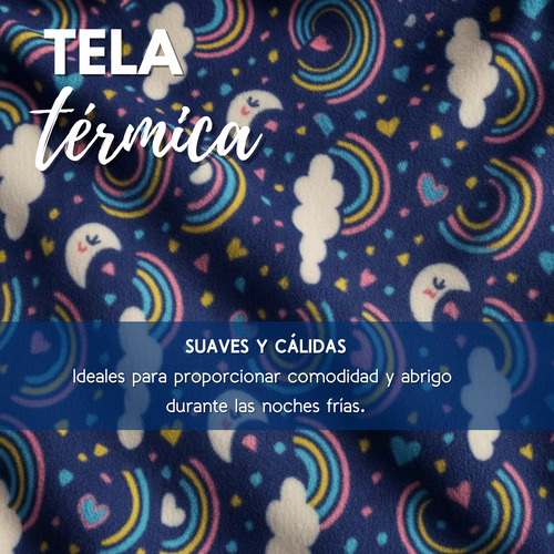 Juego De Sábanas Polar Térmica Duvló Ideal Para El Frio Azul King