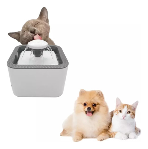 Bebedero Automático Mascotas Perros Gatos Dispensador Agua