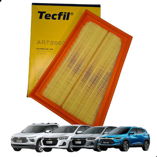 Filtro De Ar Motor Montana Onix Tracker 1.0 E 1.2 12v Flex