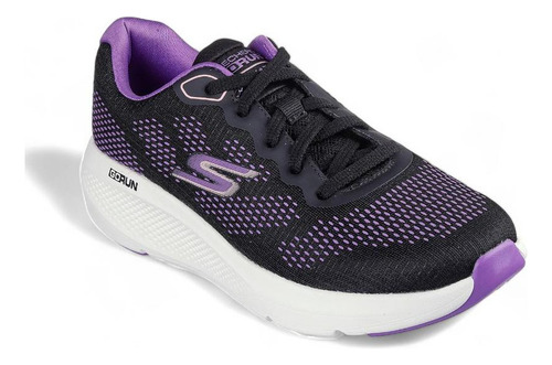 Zapatillas Mujer Skechers Go Run Elevate Negro/morado